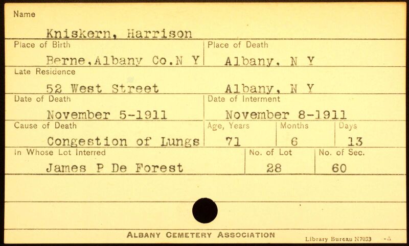 File:CivilWarKnoxKniskernHarrisonBurialCard.jpg