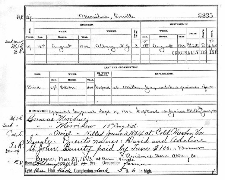 File:CivilWarKnoxMerrihewOrvilleAMusterRoll.jpg