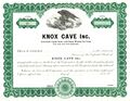 KnoxcaveStockCertificateFront.jpg
